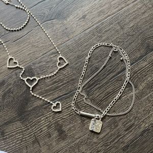 Shein waist chain and PLT necklace